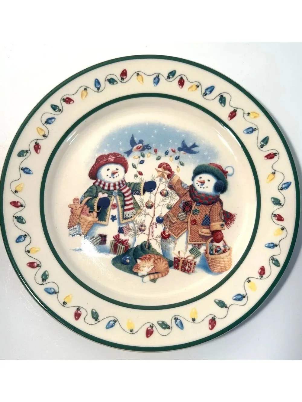 Longaberger Flurry Snowball Christmas 1999 Snowman 9
